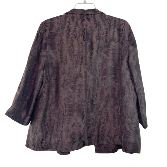 Eileen Fisher Brown Blazer - Picture 4 of 4